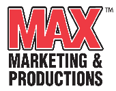 MAX Marketing & Productions Logo
